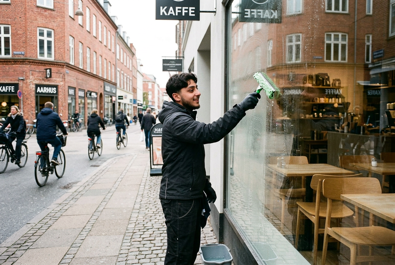 Butiksrude i Aarhus midtby
