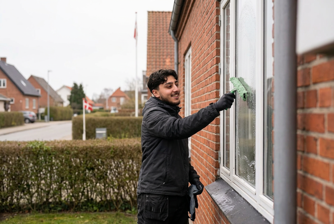 Lige på facaden — rødsten og rent vand